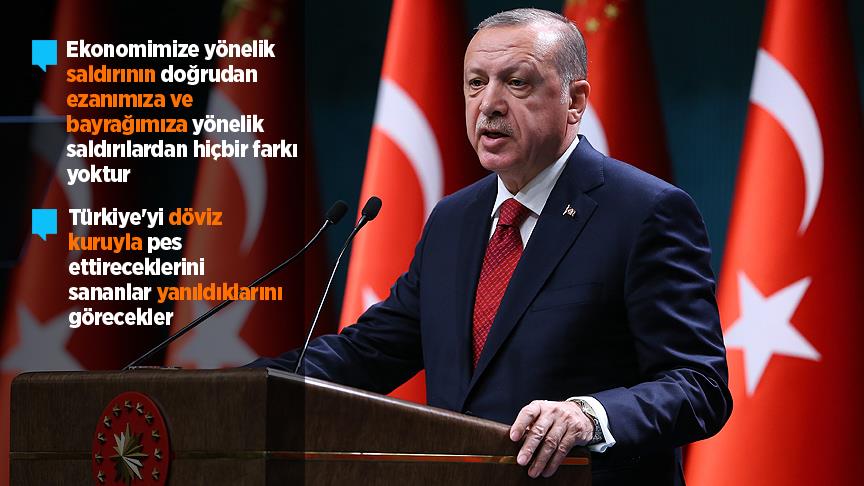 Cumhurbaşkanı Erdoğan'dan Kurban Bayramı mesajı