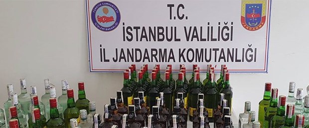 "İstanbul'da Sahte İçki Operasyonu"