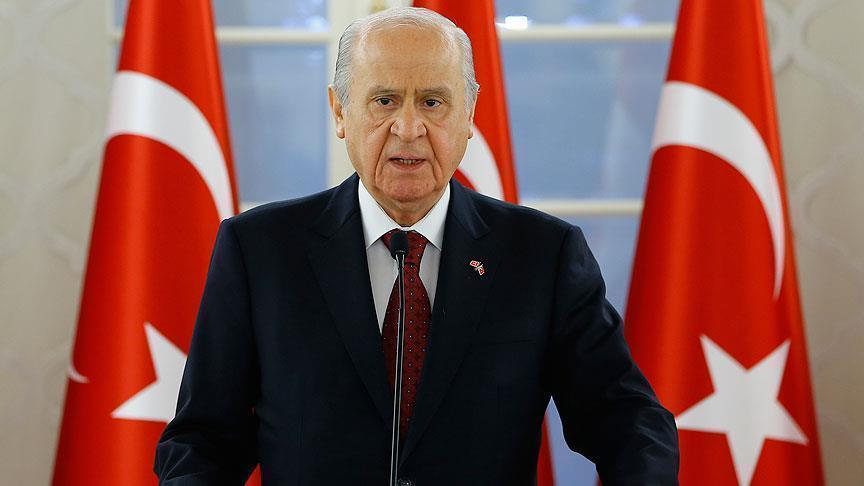 Bahçeli: Türkiye saldırılara karşı tek yumruktur