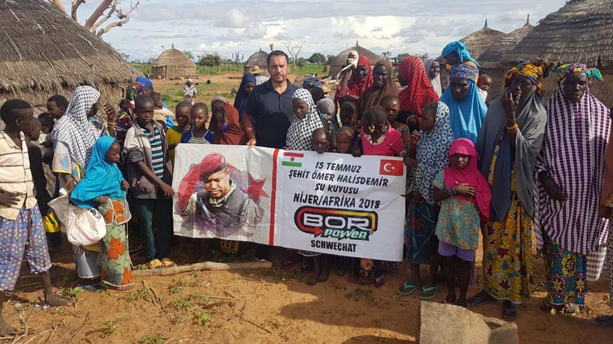 Şehit Ömer Halisdemir'in adı Nijer'de de yaşatılıyor