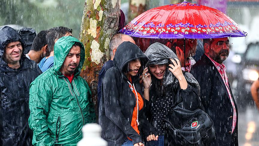 İstanbul için sağanak uyarısı