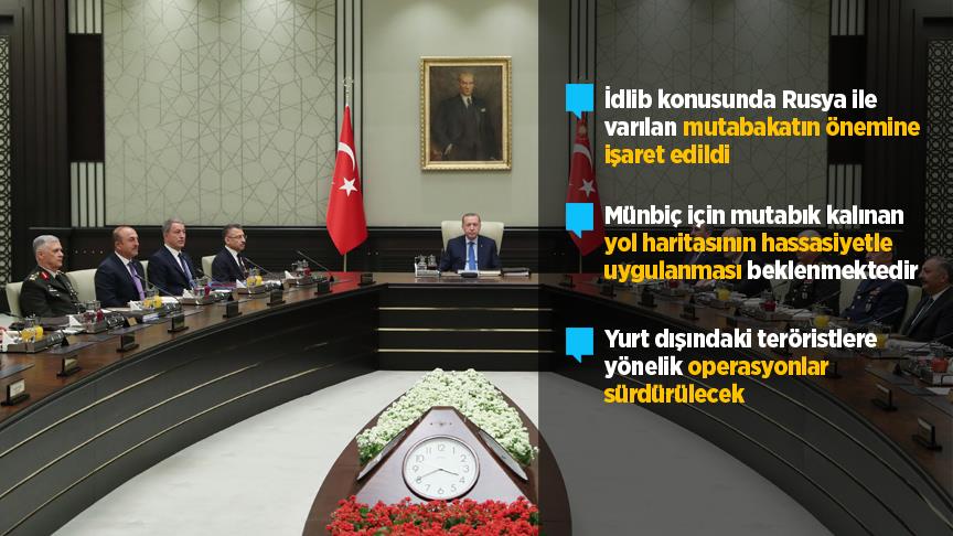 MGK bildirisinde 'İdlib' vurgusu