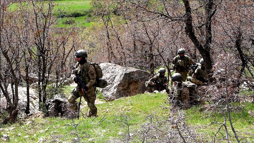 Diyarbakır'daki terör operasyonunda mühimmat ele geçirildi