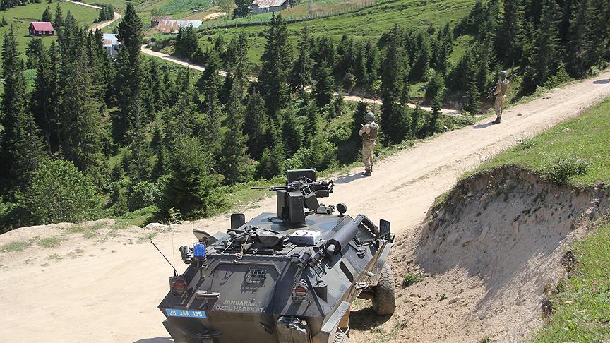 Karadeniz'de 9 ayda PKK'ya büyük darbe vuruldu