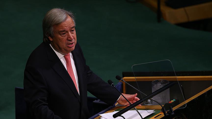 Guterres: Savaşlara son veremeyişimize öfke yağıyor