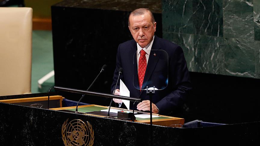 Cumhurbaşkanı Erdoğan, BM Genel Kurulu'na hitap etti!