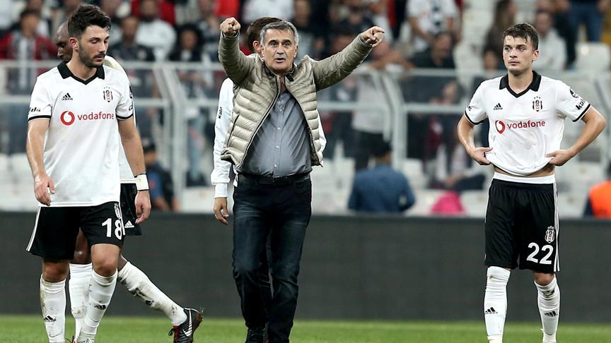 Beşiktaş Kulübü Teknik Direktörü Güneş: Gol yememiş olmamız sevindirici