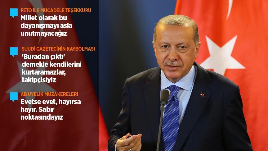 Cumhurbaşkanı Erdoğan: Başkonsolosluk yetkilileri 'buradan çıktı' demekle kendini kurtaramaz