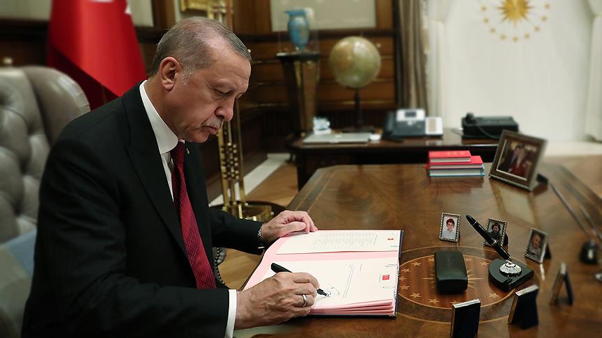 Cumhurbaşkanı Erdoğan'dan Orta Vadeli Mali Plan'a onay