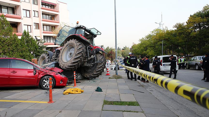 Başkentte 'traktör' alarmı