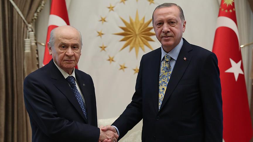 'Erdoğan-Bahçeli görüşmesi'