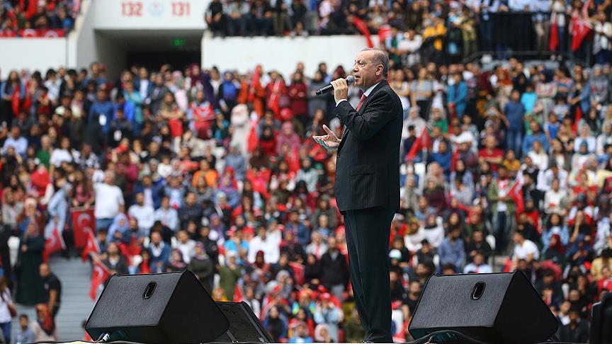 Erdoğan: Etnik ayrımcılık yapan karşısında önce bizi bulur