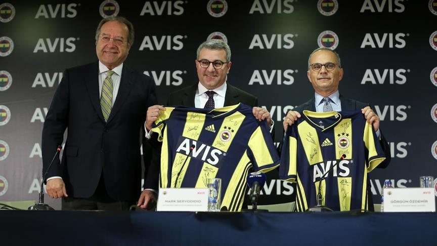 Fenerbahçe'nin yeni forma göğüs sponsoru Avis