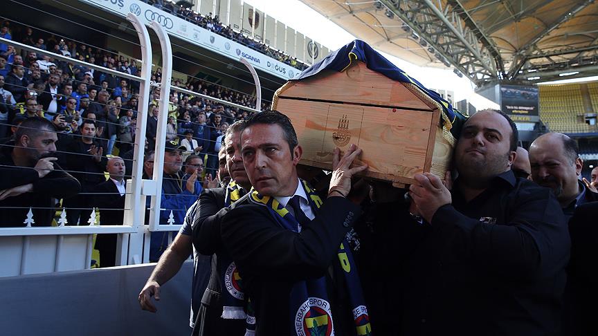 Fenerbahçeli Şener için tören düzenlendi