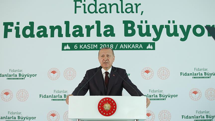 Erdoğan: Tabiata bakış açımızı düzeltmezsek dünya yaşanılır olmaz