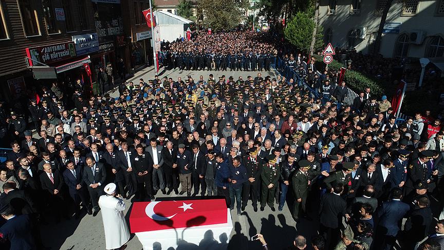 Şehit Uzman Onbaşı Ünal Olğun son yolculuğuna uğurlandı