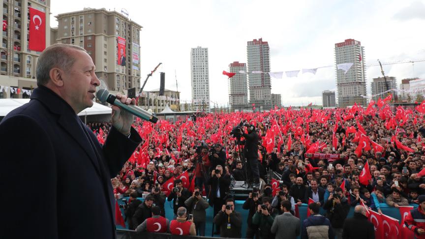 Erdoğan: 31 Mart seçimlerini 'Gönül Belediyeciliği' seçimi olarak görüyoruz