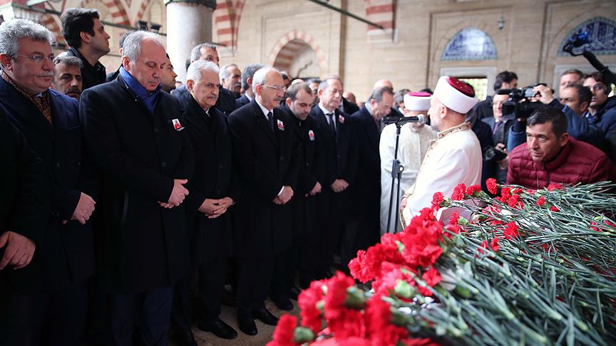 CHP Milletvekili Erdin Bircan son yolculuğuna uğurlandı