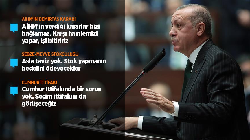 Cumhurbaşkanı Erdoğan: AİHM'in verdiği kararlar bizi bağlamaz!