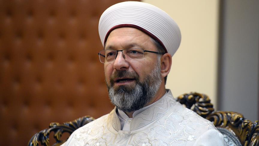 Diyanet İşleri Başkanı Prof. Dr. Erbaş: Batı dünyası İslam'ı kaynağından öğrenmeli