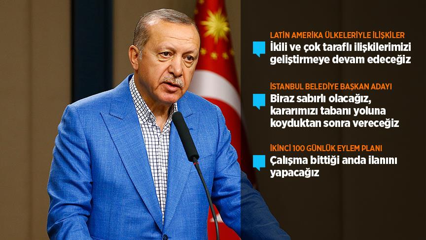 Cumhurbaşkanı Erdoğan: Bahçeli ile muhakkak bir araya gelmemiz gerekir