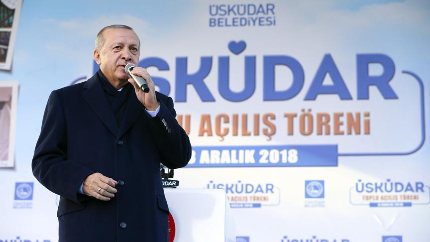 Cumhurbaşkanı Erdoğan: 'Bu milletin kutsallarıyla oynatmayacağız