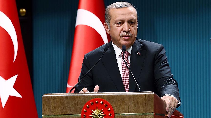 Erdoğan: Paris'te yaşananlar karşısında kör, sağır ve dilsiz oldular