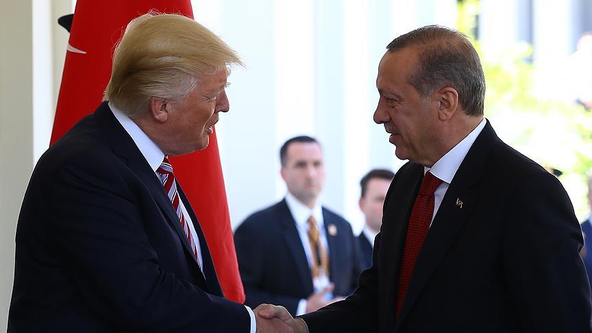 Erdoğan, ABD Başkanı Trump ile görüştü!