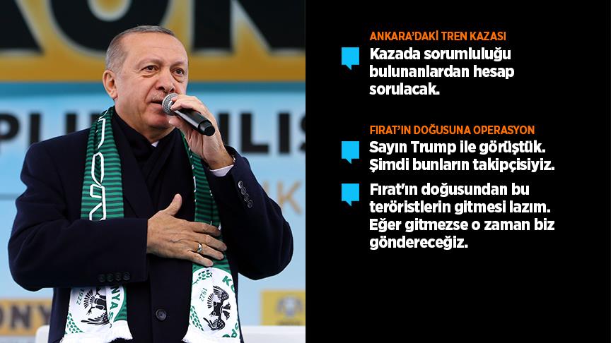 Erdoğan: Suriye'deki operasyonlarımıza her an başlayabiliriz