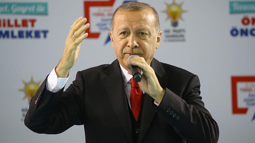 Cumhurbaşkanı Erdoğan: Terör örgütlerini gömerek bugünlere geldik