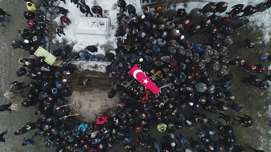 Şehit Polis Kaltar son yolculuğuna uğurlandı