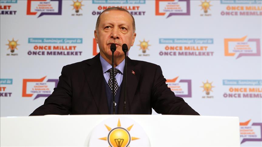 Erdoğan: Huzurumuza kastedenlere hayat hakkı tanımayacağız