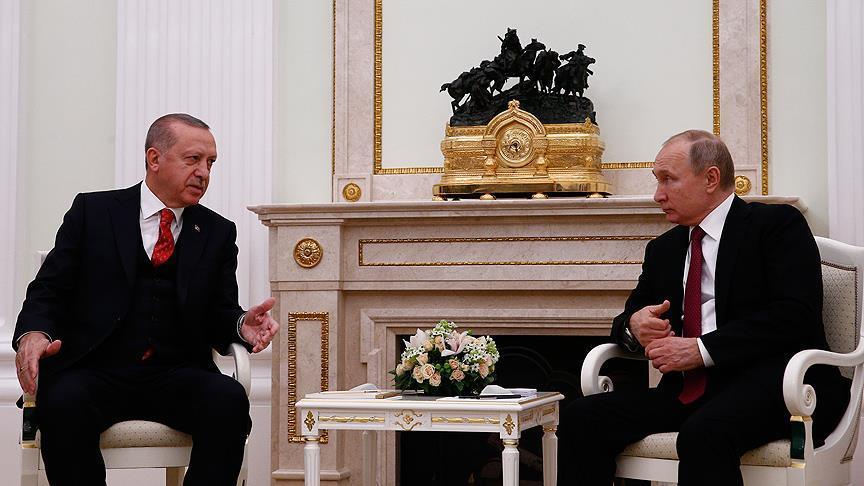 Putin'den Erdoğan'a taziye mesajı