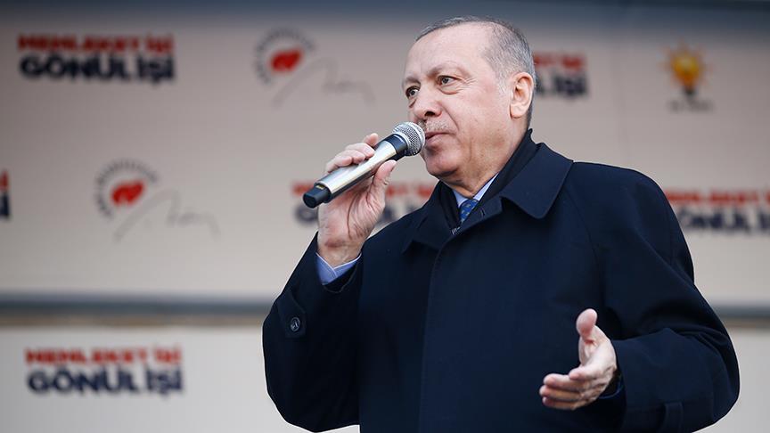 Erdoğan: Ne pahasına olursa olsun terör koridorunu yıkacağız