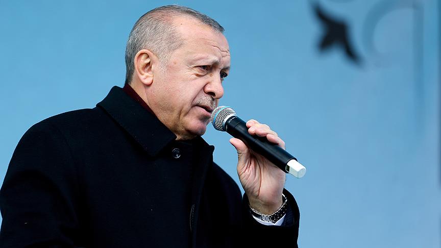 Cumhurbaşkanı Erdoğan: Doğu Akdeniz'de petrol aramalarını durdurmayacağız