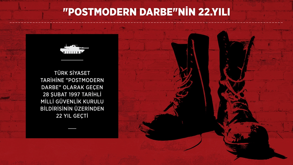 'Postmodern darbe'nin 22. yılı