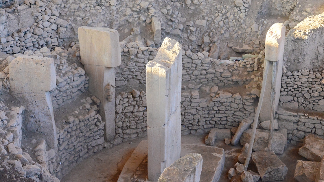 Göbeklitepe'de Erdoğan sevinci