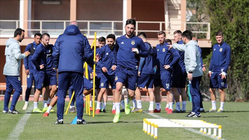 Fenerbahçe, Medipol Başakşehir maçı hazırlıklarını sürdürdü