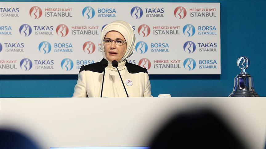 Emine Erdoğan: 2023'e kadar kadınların iş gücüne katılım hedefi yüzde 41