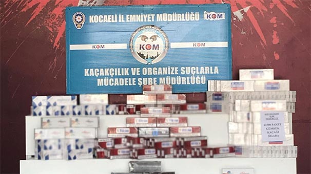 'Kocaeli'de Sigara Operasyonu'