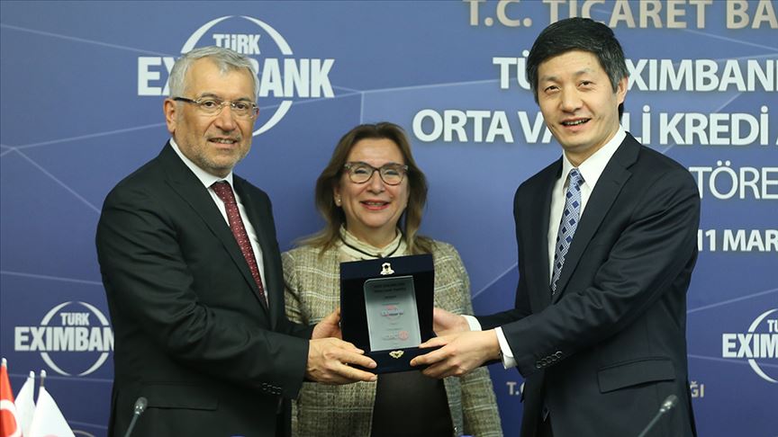 Türk Eximbank'a, ICBC Turkey Bank'tan 350 milyon dolarlık fon