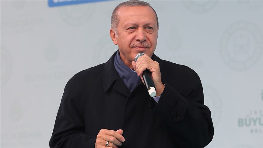 Erdoğan: Gebze-Halkalı Banliyö Hattıyla günde 1 milyon 700 bin yolcu taşınacak