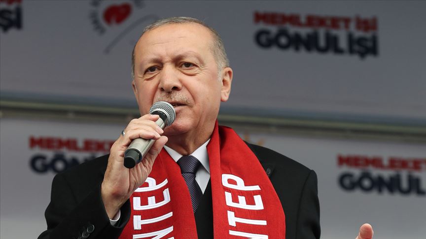 Erdoğan: Müslümanlar olarak asla bu alçakların seviyesine düşmeyeceğiz