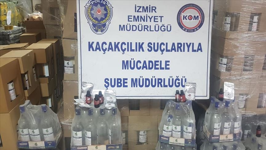 Buz Fabrikasına Sahte İçki Operasyonu