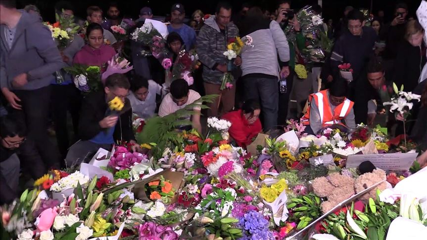Yeni Zelanda'da terör kurbanları anılıyor