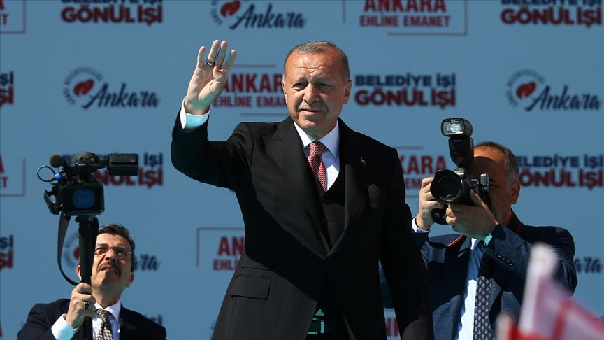 Cumhurbaşkanı Erdoğan: Bu seçim milli irade yüzsüzleri için yolun sonu olacaktır