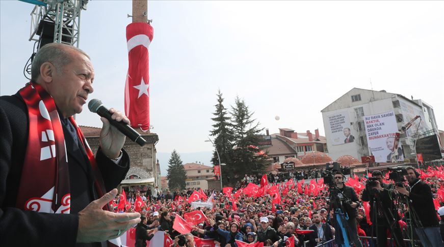 Erdoğan: Zor olan meydanda ne söylediysen seçimden sonra unutmamaktır