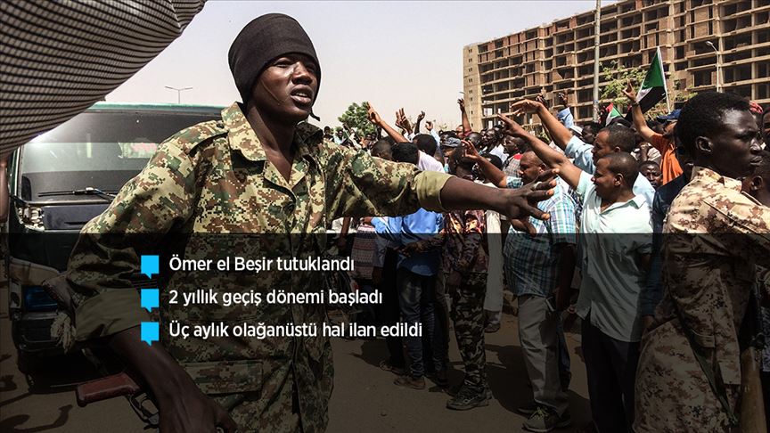 Sudan'da ordu yönetime el koydu!