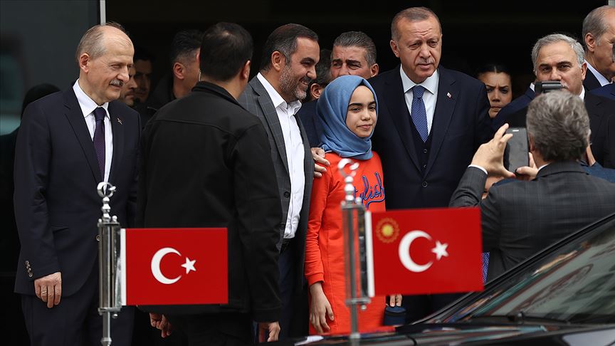 Cumhurbaşkanı Erdoğan'dan Fatih Belediyesi'ne ziyaret