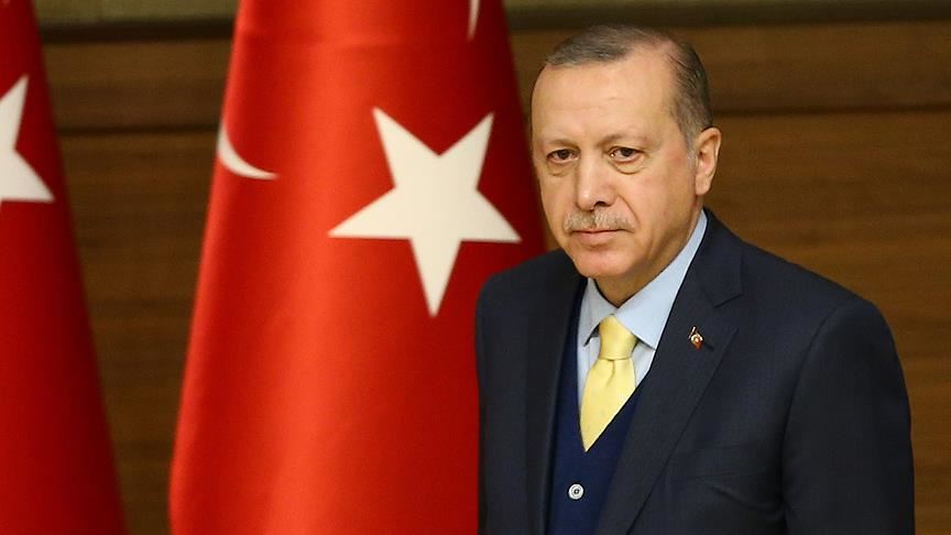 Cumhurbaşkanı Erdoğan şehit ailesine taziyelerini iletti